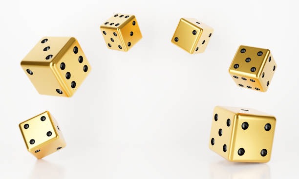 gudangtoto Lightning Dice live dealer rolling three dice on broadcast camera